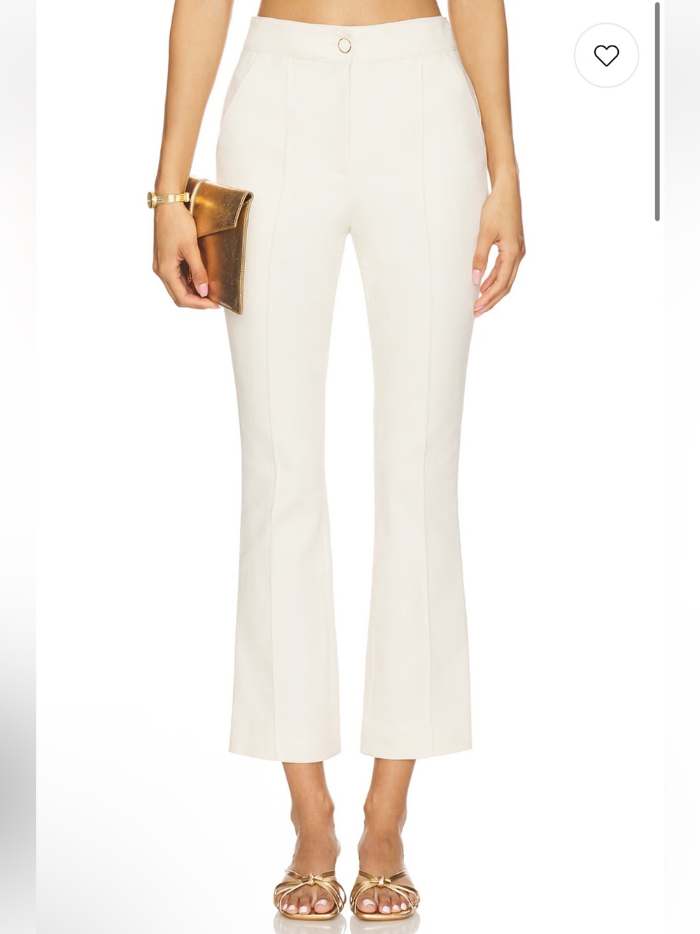 Veronica Beard Kimra Pant in Ecru 10